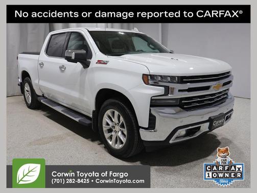 Summit White 2021 Chevrolet Silverado 1500 LTZ