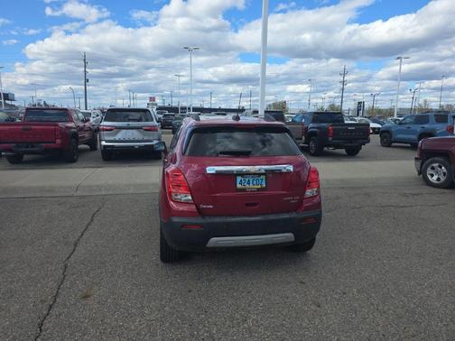 Ruby Red Metallic 2015 Chevrolet Trax LTZ