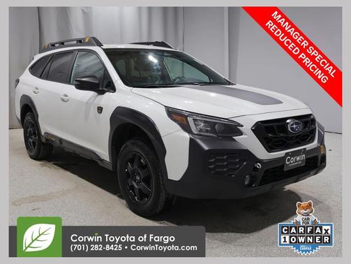 Crystal White Pearl 2024 Subaru Outback Wilderness