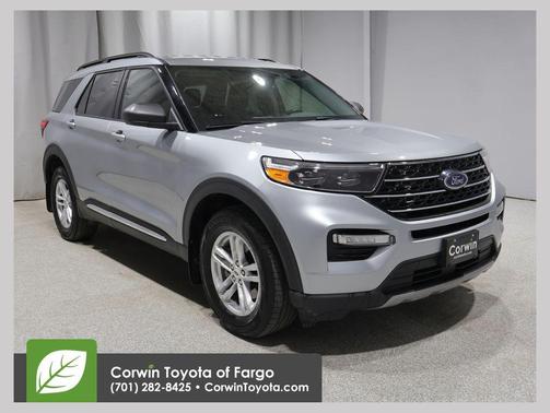 ICONIC SILVER 2022 Ford Explorer XLT