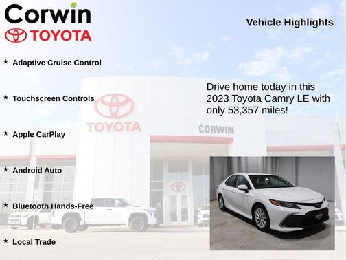 2023 Toyota Camry LE