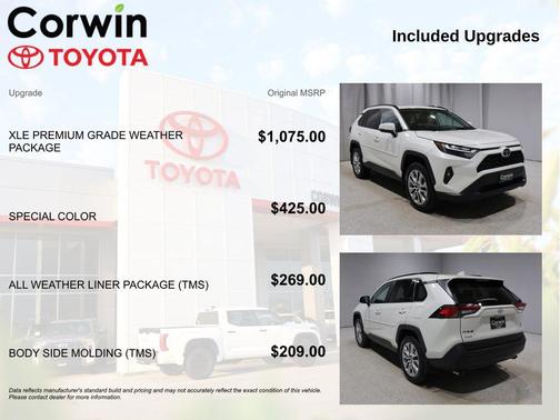 Blizzard Pearl 2022 Toyota RAV4 XLE Premium