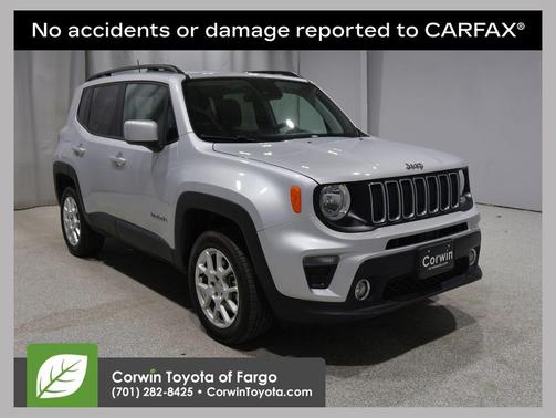 Glacier Metallic Clearcoat 2021 Jeep Renegade Latitude