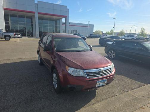 Camellia Red Pearl 2009 Subaru Forester 2.5 X