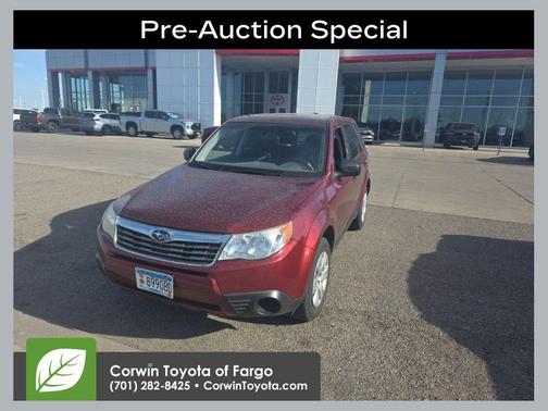 Camellia Red Pearl 2009 Subaru Forester 2.5 X