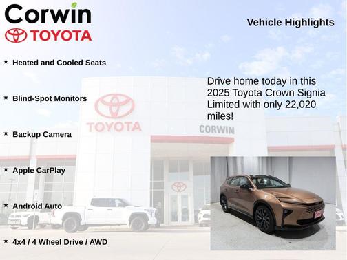 2025 Toyota Crown Signia Limited