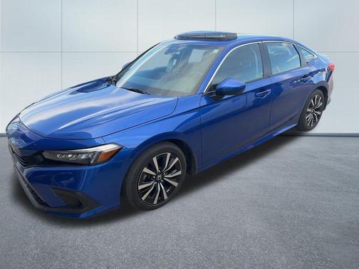Aegean Blue Metallic 2023 Honda Civic EX