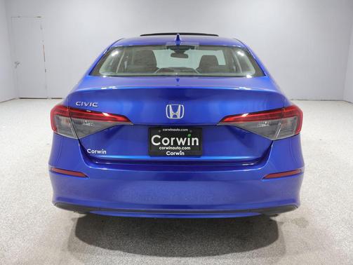 Aegean Blue Metallic 2023 Honda Civic EX