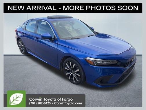 Aegean Blue Metallic 2023 Honda Civic EX