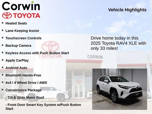 2025 Toyota RAV4 XLE