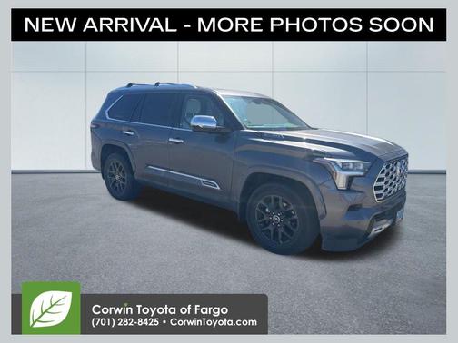 Magnetic Gray Metallic 2023 Toyota Sequoia Capstone