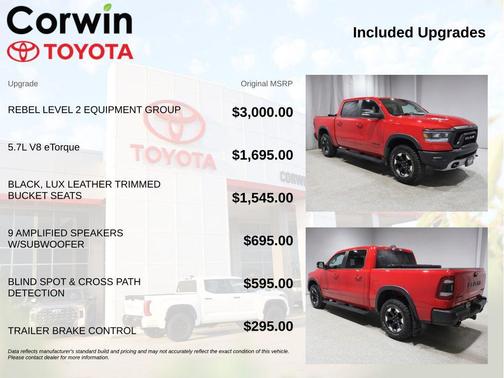 Flame Red Clearcoat 2020 RAM 1500 Rebel