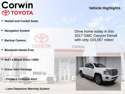 2017 GMC Canyon Denali