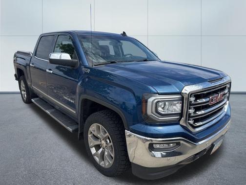 Stone Blue Metallic 2018 GMC Sierra 1500 SLT
