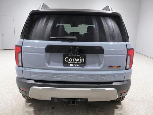 Obsidian Blue Pearl 2026 Honda Passport AWD TrailSport Elite Blackout