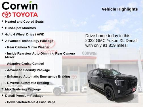 2022 GMC Yukon XL Denali