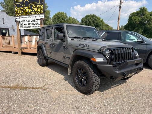 Sting-Gray Clearcoat 2022 Jeep Wrangler Willys