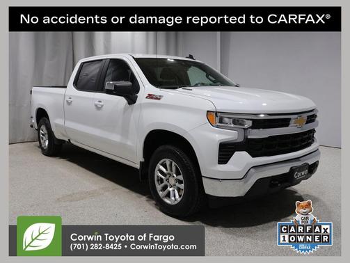 Summit White 2023 Chevrolet Silverado 1500 LT