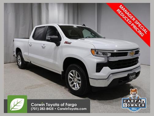 Summit White 2023 Chevrolet Silverado 1500 LT