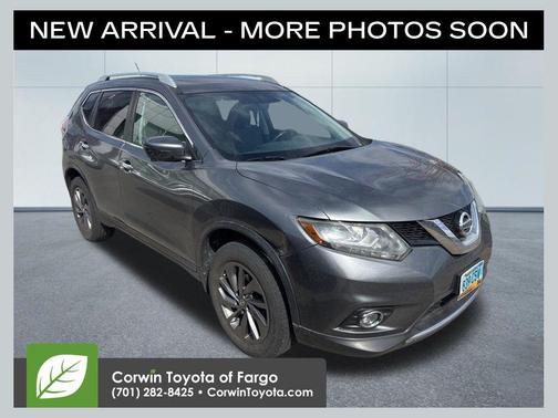 Gun Metallic 2016 Nissan Rogue SL