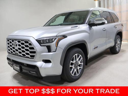 Celestial Silver Metallic 2026 Toyota Sequoia 1794 Edition