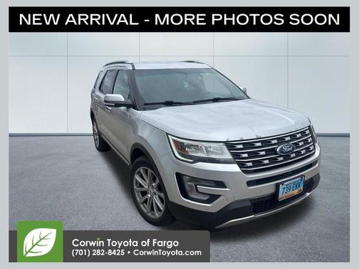 INGOT SILVER METALLIC 2017 Ford Explorer Limited