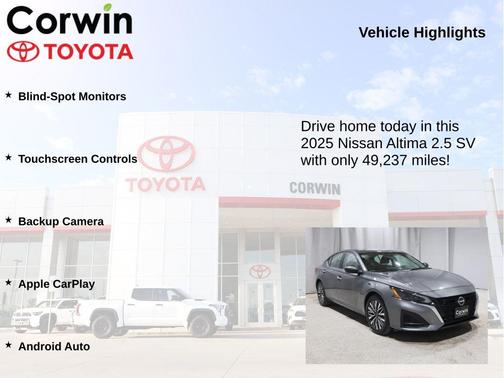 2025 Nissan Altima 2.5 SV