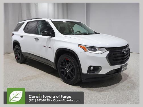 Summit White 2020 Chevrolet Traverse Premier