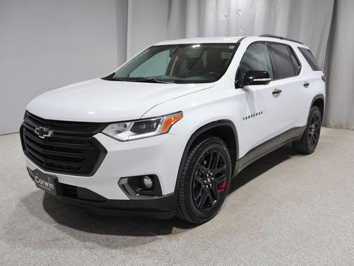Summit White 2020 Chevrolet Traverse Premier