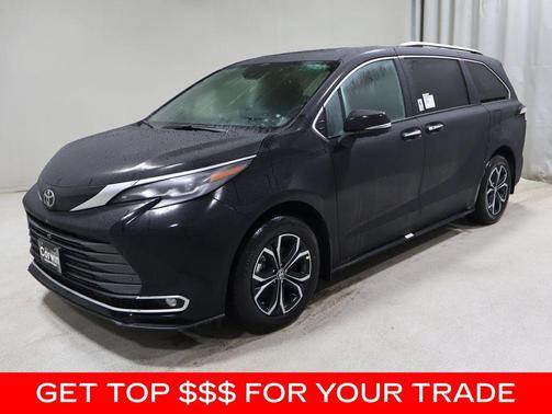 Midnight Black Metallic 2026 Toyota Sienna Platinum