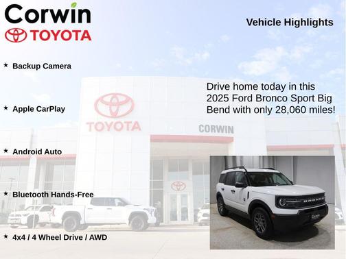 2025 Ford Bronco Sport Big Bend