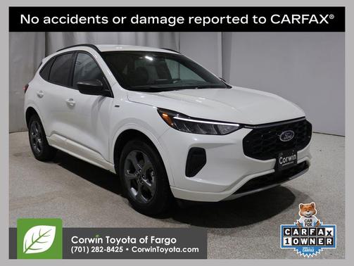 STAR WHITE METALLIC TRI-COAT 2024 Ford Escape ST-Line