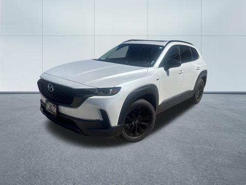 wind chill pearl 2025 Mazda CX-50 Hybrid Premium Package