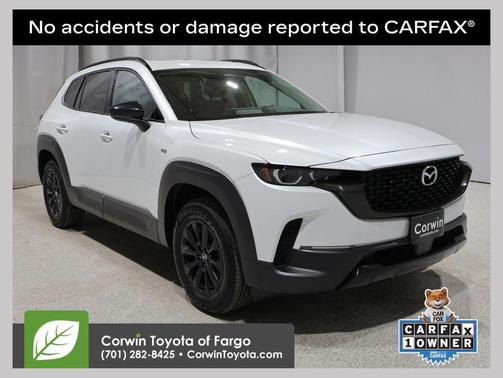 wind chill pearl 2025 Mazda CX-50 Hybrid Premium Package