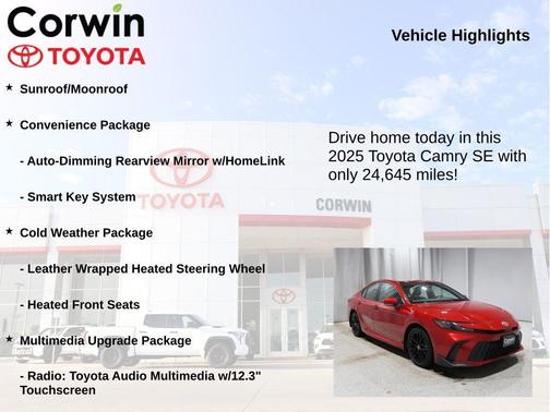 2025 Toyota Camry SE