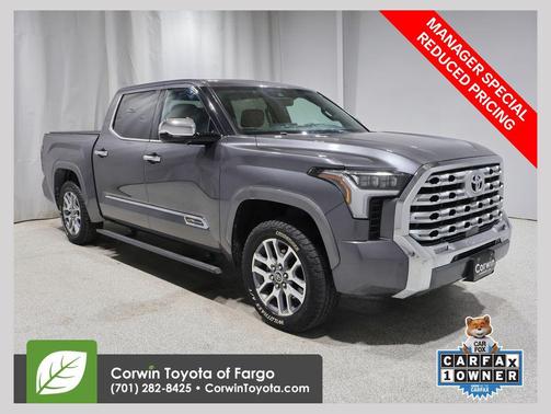 Magnetic Gray Metallic 2022 Toyota Tundra 1794 Edition