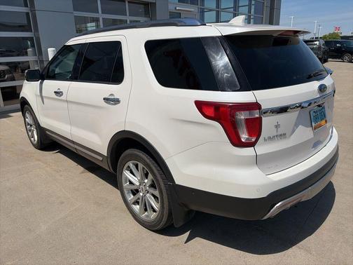 WHITE PLATINUM MET TRI-COAT 2016 Ford Explorer Limited