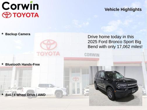 2025 Ford Bronco Sport Big Bend