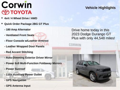 2023 Dodge Durango GT Plus