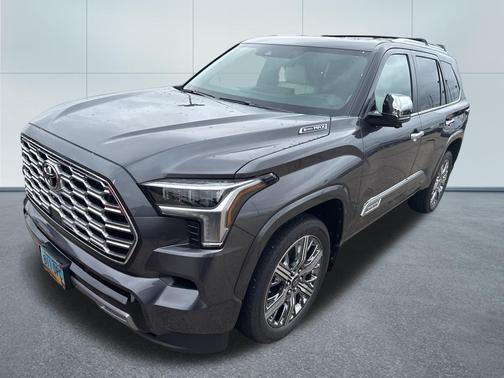 Magnetic Gray Metallic 2025 Toyota Sequoia Capstone