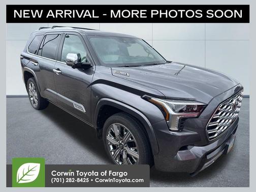 Magnetic Gray Metallic 2025 Toyota Sequoia Capstone