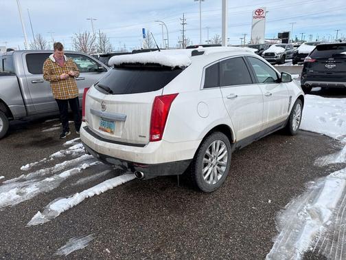 Platinum Ice Tricoat 2012 Cadillac SRX Luxury Collection