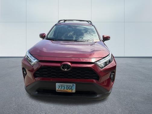 Red 2023 Toyota RAV4 XLE Premium