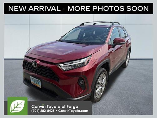 Red 2023 Toyota RAV4 XLE Premium