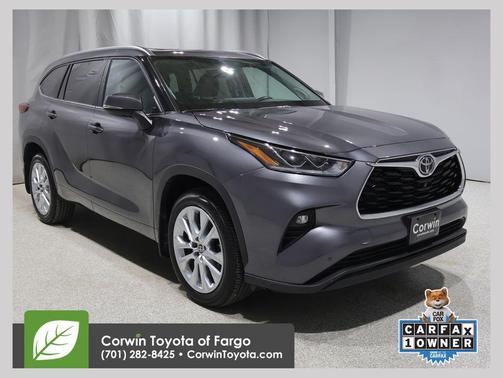 Magnetic Gray Metallic 2022 Toyota Highlander Limited