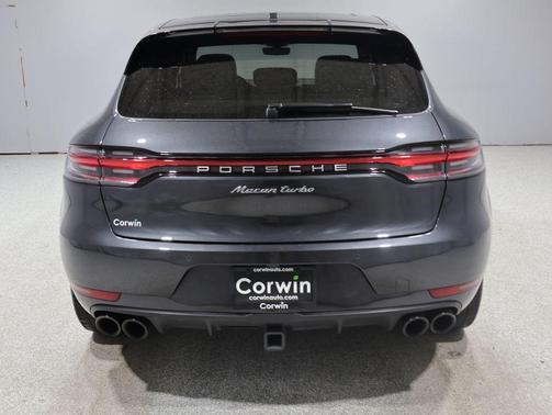 Volcano Grey Metallic 2021 Porsche Macan Macan Turbo