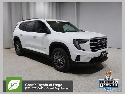 Summit White 2025 GMC Acadia AWD Elevation