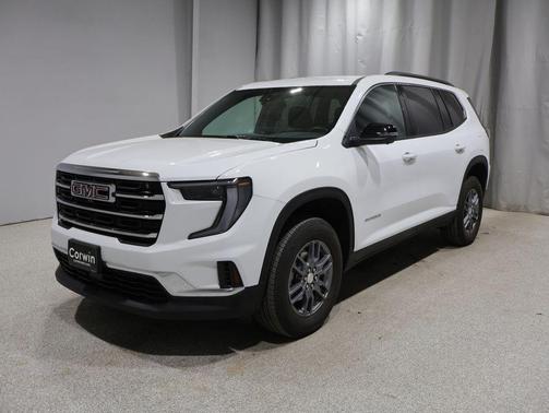 Summit White 2025 GMC Acadia AWD Elevation