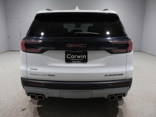 Summit White 2025 GMC Acadia AWD Elevation
