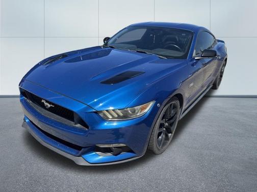 Lightning Blue Metallic 2017 Ford Mustang GT Premium
